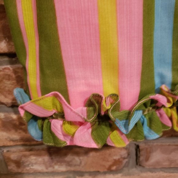 Vintage '60's/'70's Mel Warshaw South Beach Miami Orig. Designer Sundress - Picture 4 of 11